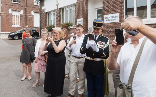 Mariage Ludivine & Victorien -04- Sortie de la mairie