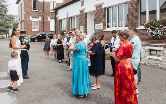 Mariage Ludivine & Victorien -04- Sortie de la mairie
