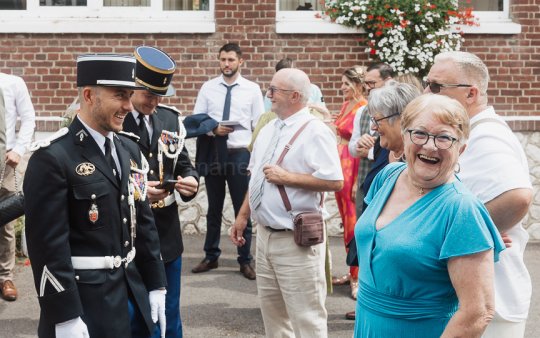 Mariage Ludivine & Victorien -04- Sortie de la mairie