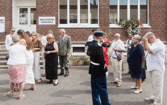 Mariage Ludivine & Victorien -04- Sortie de la mairie