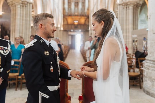 Mariage Ludivine & Victorien -10- L'échange d'alliances
