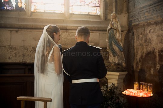 Mariage Ludivine & Victorien -11- Voeu à la vierge Marie