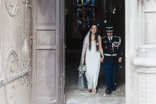 Mariage Ludivine & Victorien - 14- Sortie de la collégiale