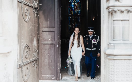 Mariage Ludivine & Victorien - 14- Sortie de la collégiale