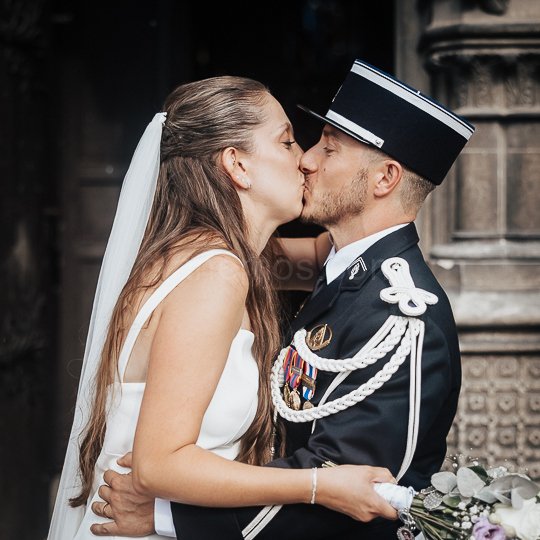 Mariage Ludivine & Victorien - 14- Sortie de la collégiale