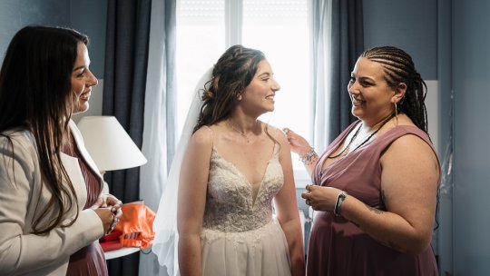 Mariage Andréa & Nicolas -1-3 - Andréa s'en va rejoindre Nicol
