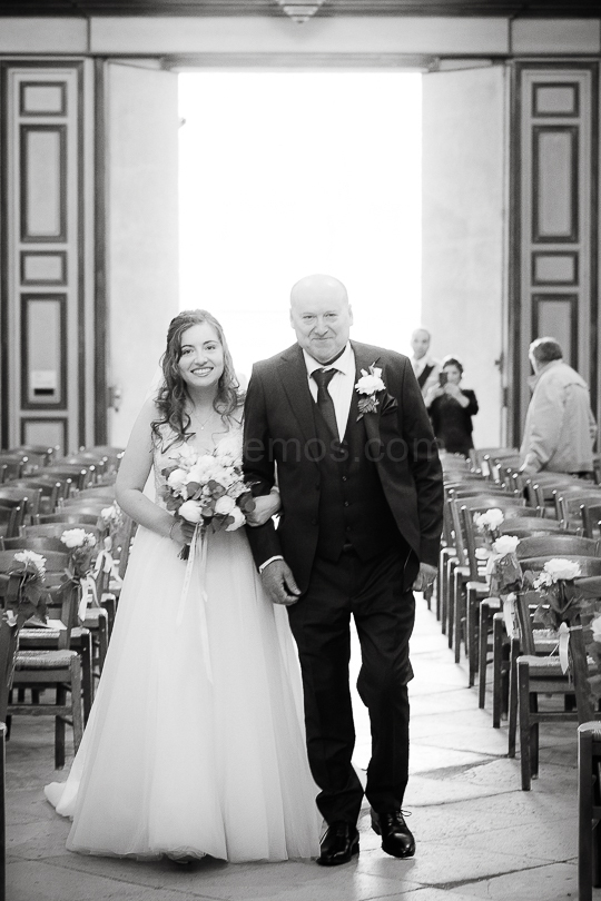 Mariage Andréa & Nicolas -2-1- entrée de la mariée