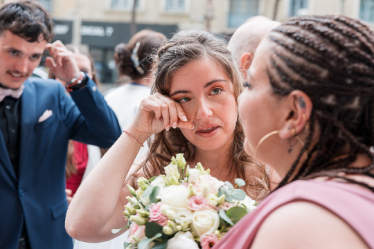 Mariage Andréa & Nicolas - 3 - Sur le parvis