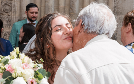 Mariage Andréa & Nicolas - 3 - Sur le parvis