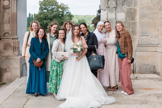 Mariage Andréa & Nicolas - 3 - Sur le parvis