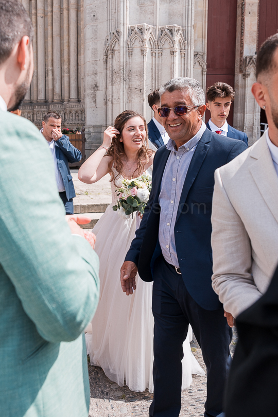 Mariage Andréa & Nicolas - 3 - Sur le parvis