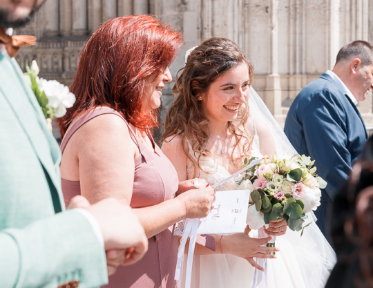 Mariage Andréa & Nicolas - 3 - Sur le parvis