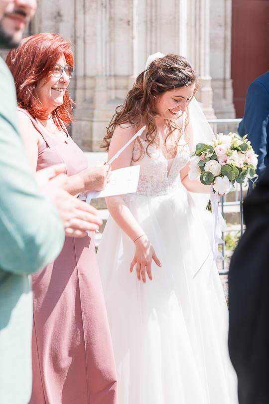 Mariage Andréa & Nicolas - 3 - Sur le parvis