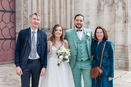 Mariage Andréa & Nicolas - 3 - Sur le parvis