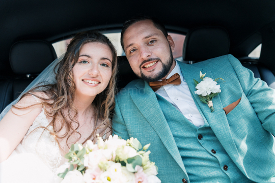 Mariage Andréa & Nicolas - 3 - Sur le parvis