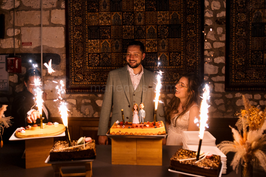 Mariage Andréa & Nicolas -5-10 - Le gateau