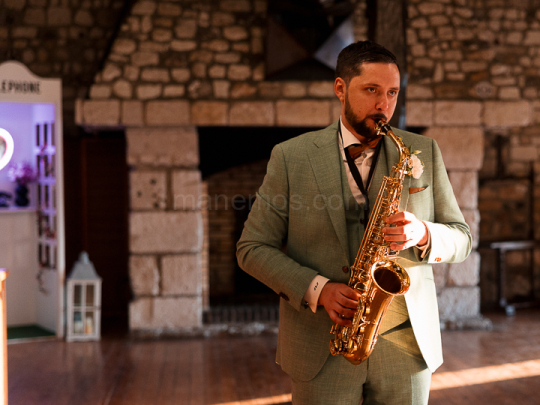 Mariage Andréa & Nicolas -5-4  - Au son du saxophone