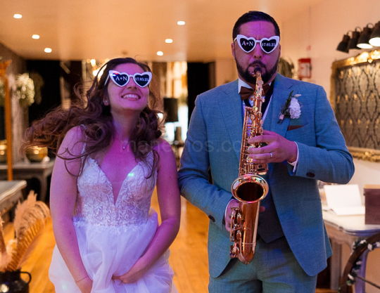 Mariage Andréa & Nicolas -5-4  - Au son du saxophone