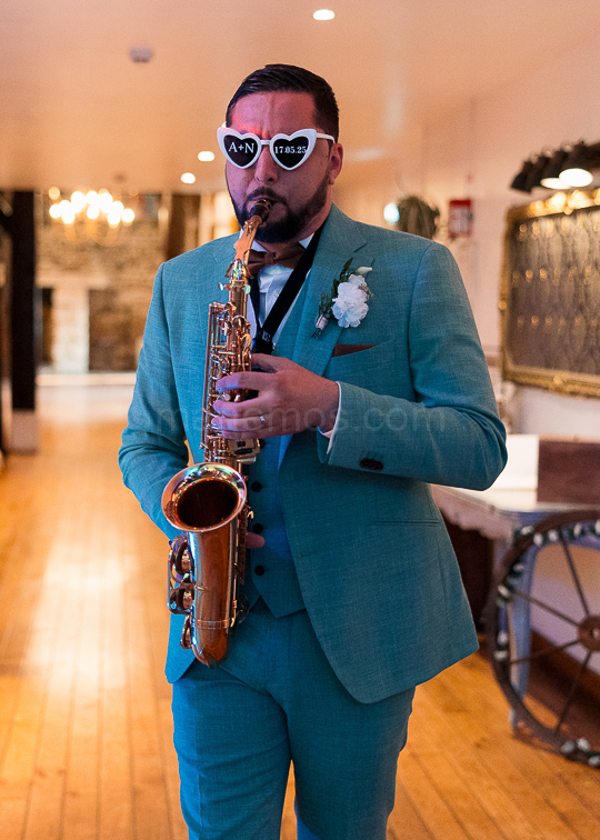 Mariage Andréa & Nicolas -5-4  - Au son du saxophone