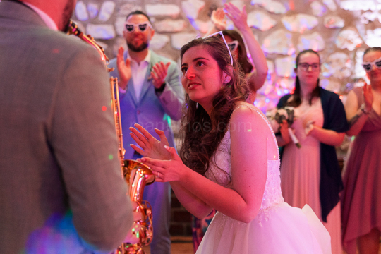 Mariage Andréa & Nicolas -5-4  - Au son du saxophone