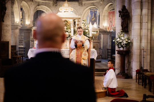 Mariage de Camille & Antoine - 08 - Messe et Communion