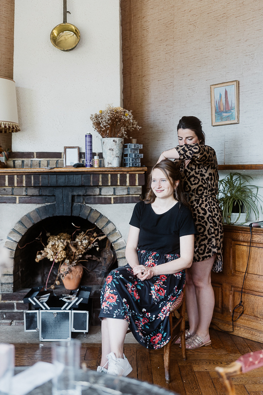 Mariage de Capucine & Laurent -1- Maquillage de Capucine