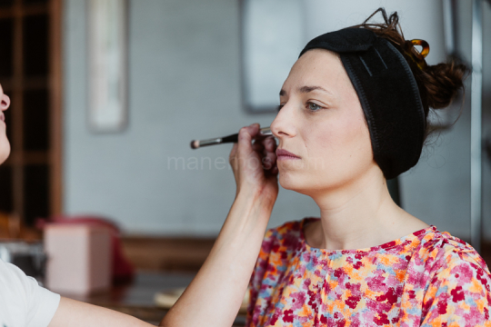 Mariage de Capucine & Laurent -1- Maquillage de Capucine