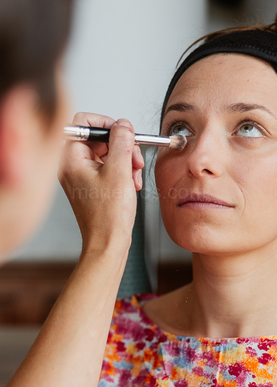 Mariage de Capucine & Laurent -1- Maquillage de Capucine