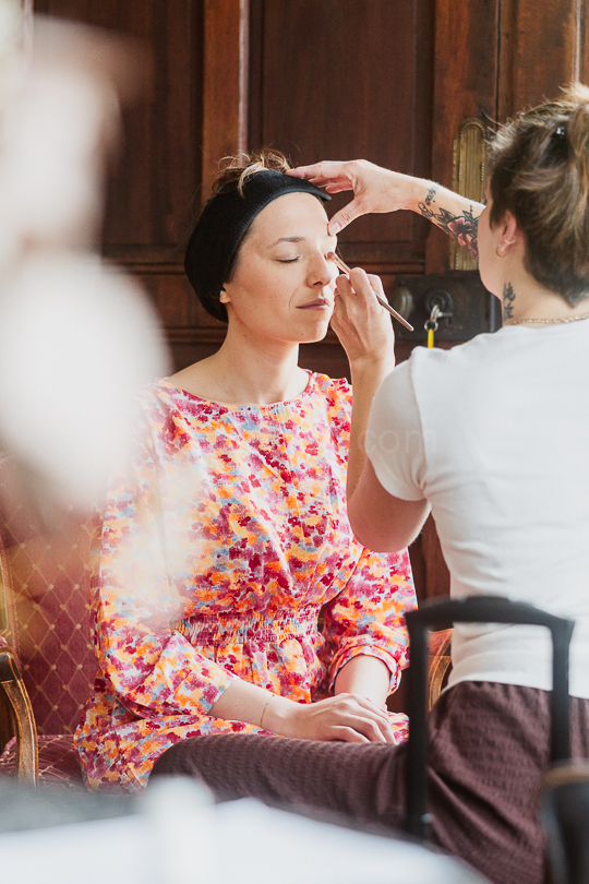 Mariage de Capucine & Laurent -1- Maquillage de Capucine