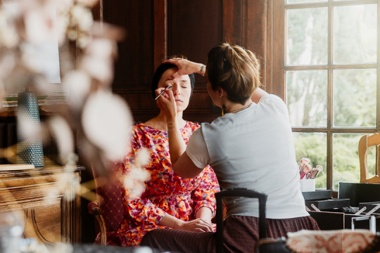 Mariage de Capucine & Laurent -1- Maquillage de Capucine