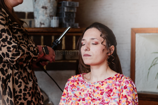 Mariage de Capucine & Laurent -3- Coiffure de Capucine