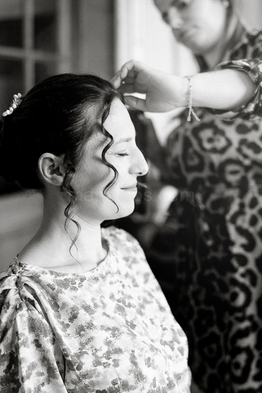 Mariage de Capucine & Laurent -3- Coiffure de Capucine