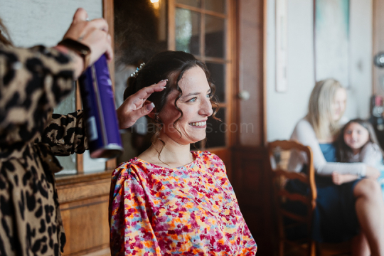 Mariage de Capucine & Laurent -3- Coiffure de Capucine