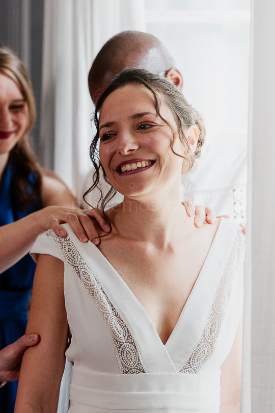 Mariage de Capucine & Laurent -5- Habillage de Capucine