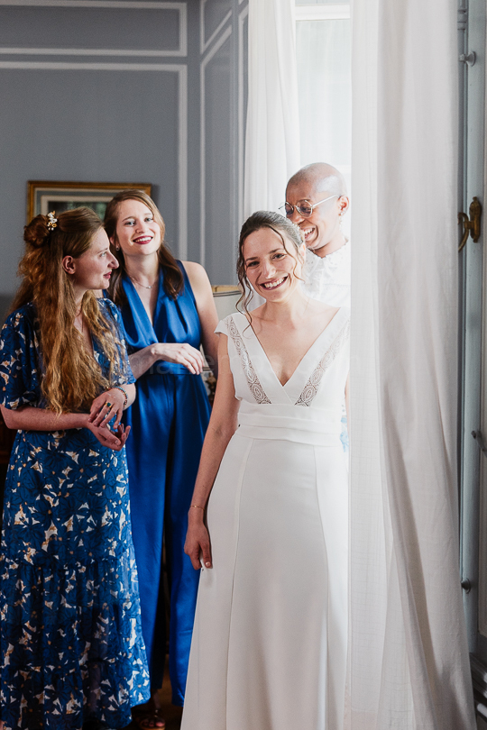 Mariage de Capucine & Laurent -5- Habillage de Capucine