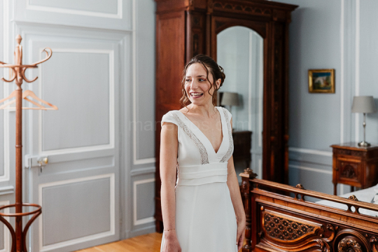 Mariage de Capucine & Laurent -5- Habillage de Capucine