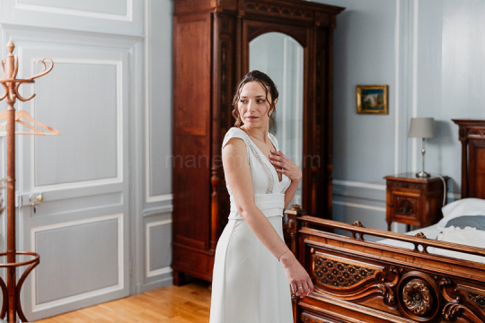 Mariage de Capucine & Laurent -5- Habillage de Capucine