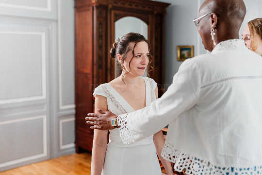 Mariage de Capucine & Laurent -5- Habillage de Capucine