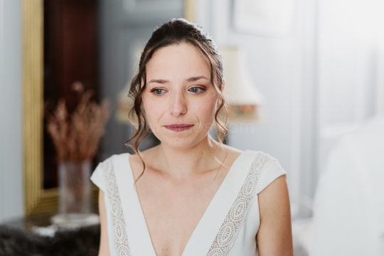 Mariage de Capucine & Laurent -5- Habillage de Capucine
