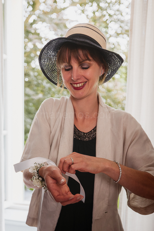 Mariage de Capucine & Laurent -5- Habillage de Capucine