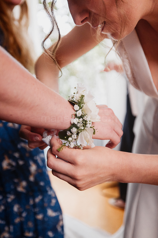 Mariage de Capucine & Laurent -5- Habillage de Capucine