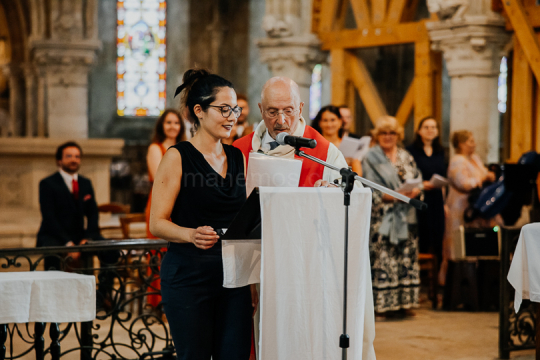 Mariage de Capucine & Laurent -12- Lectures des témoins