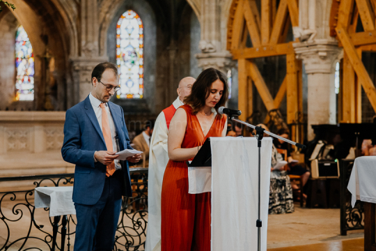 Mariage de Capucine & Laurent -12- Lectures des témoins