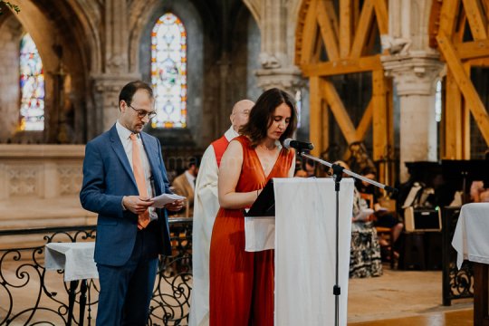 Mariage de Capucine & Laurent -12- Lectures des témoins