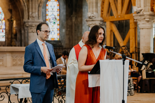 Mariage de Capucine & Laurent -12- Lectures des témoins