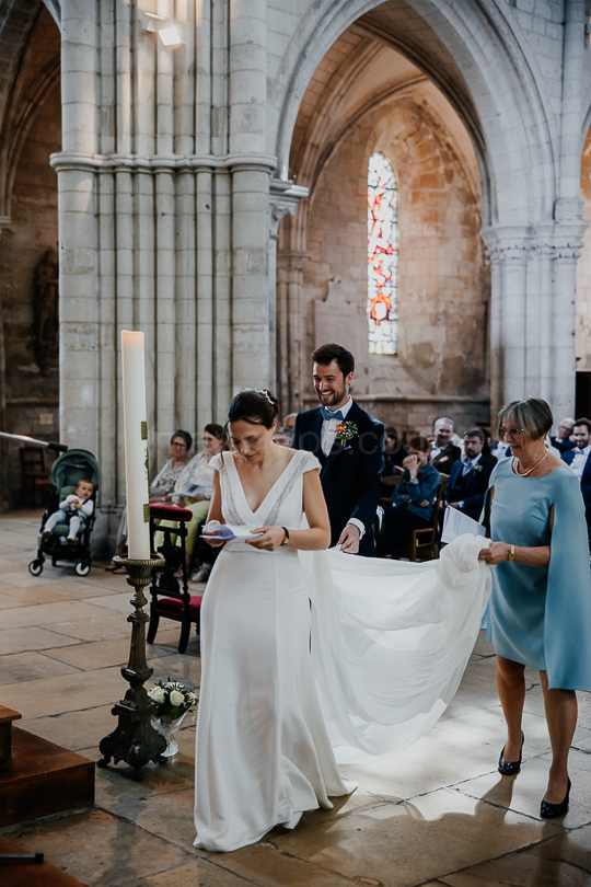 Mariage de Capucine & Laurent -14- Echanges des mots entre les m