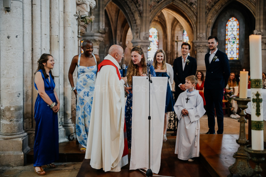 Mariage de Capucine & Laurent -15- Chants & Echanges d'alliances