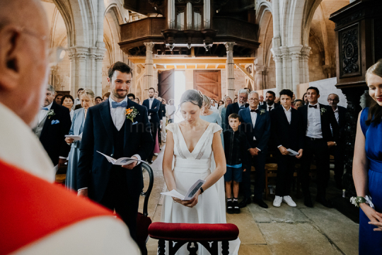 Mariage de Capucine & Laurent -15- Chants & Echanges d'alliances