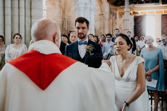 Mariage de Capucine & Laurent -15- Chants & Echanges d'alliances