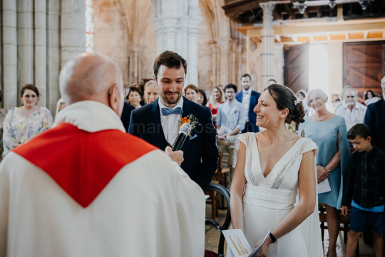 Mariage de Capucine & Laurent -15- Chants & Echanges d'alliances